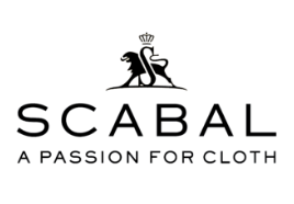 SCABALの生地ブランドロゴ